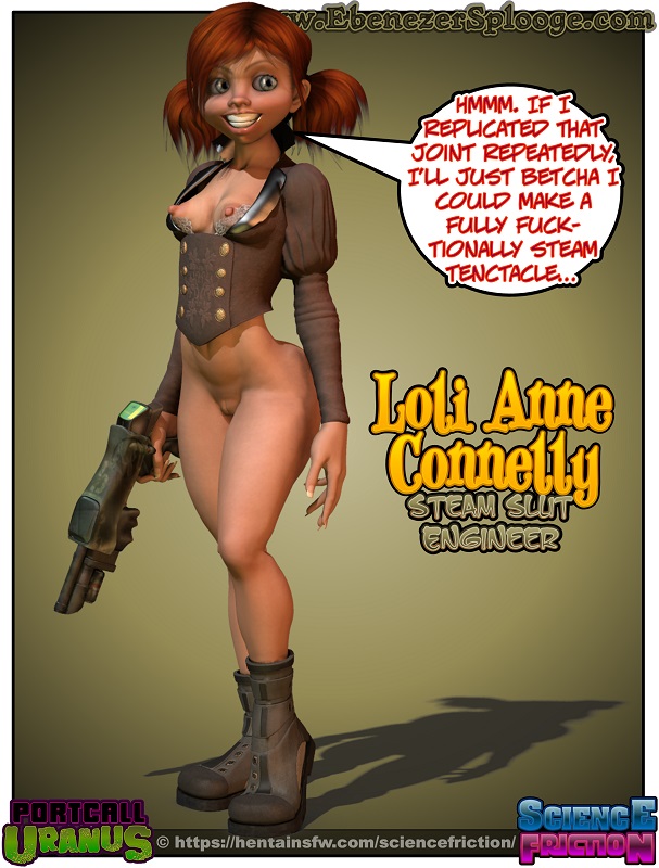 Ebenezer Splooge Â» Loli Anne Connelly sci fi steam punk lolicon hentai  engineer.