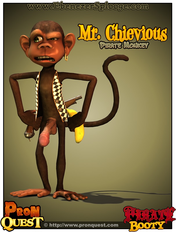 Booty Pirate Porn - Ebenezer Splooge Â» Mr Chievious furry hentai pirate monkey.