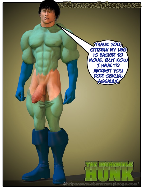 Hulk Massive Cock Cartoons - Ebenezer Splooge Â» Marvel Comics Avengers parody hentai ...