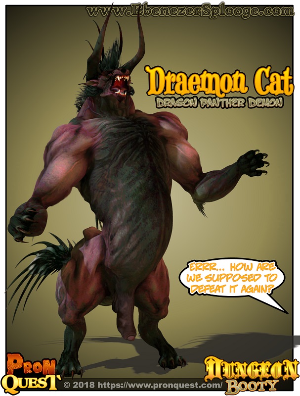 Demon Beast - Ebenezer Splooge Â» NSFW Uncensored Hentai Monster Cock Demonic Dragon  Panther MMORPG Beast.